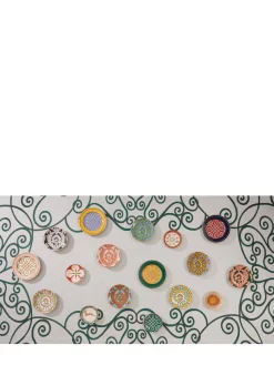 Set di 4 piatti Spring Garland