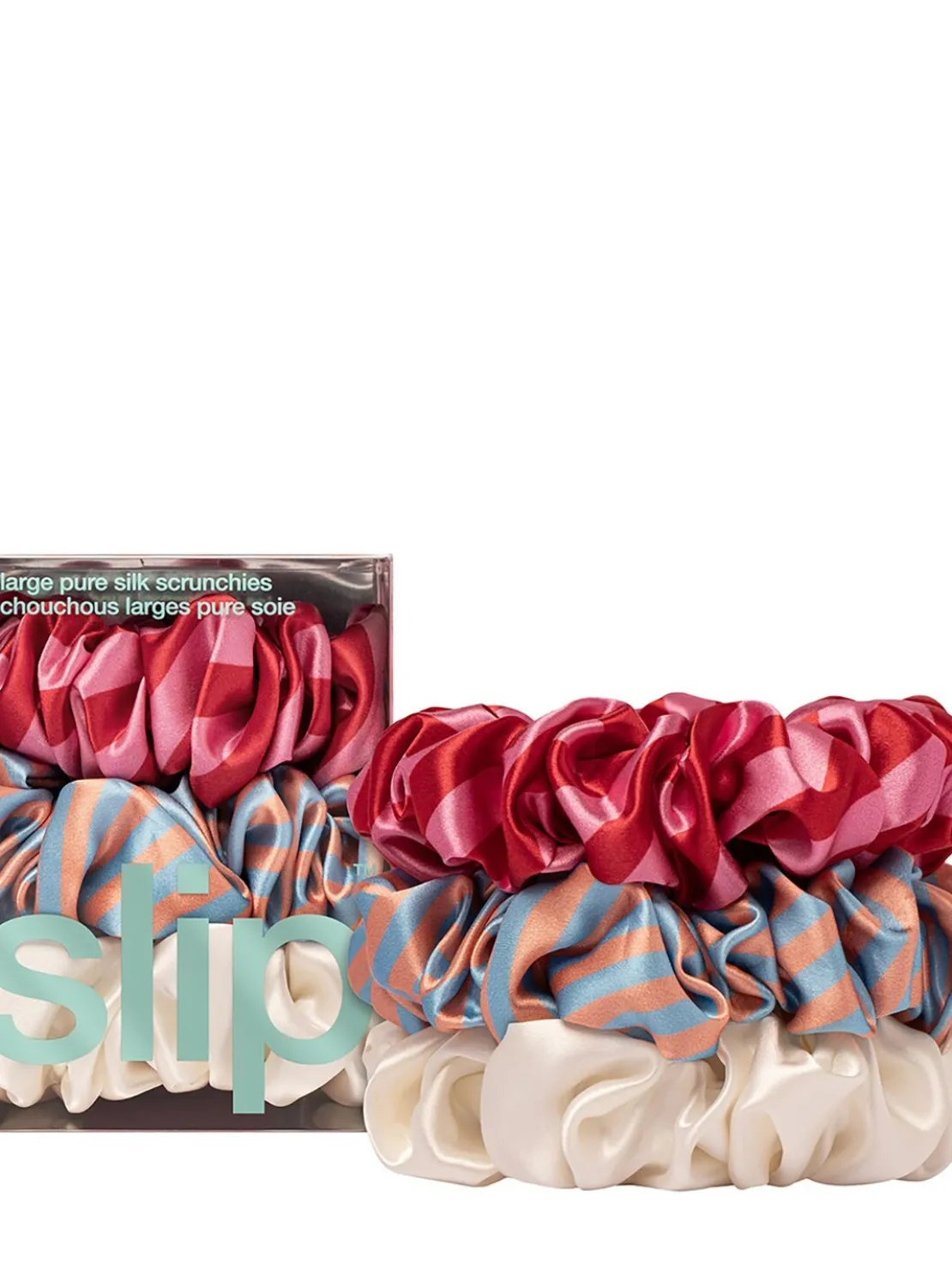 Set di 3 scrunchie grandi