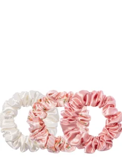 Set di 3 scrunchie grandi in seta