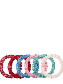 Set di 6 scrunchie skinny con bustina
