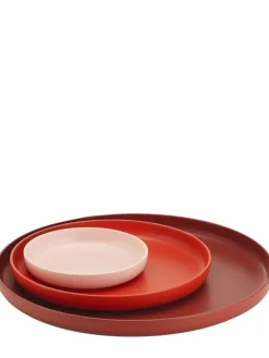 Set di 3 svuotatasche Rosso