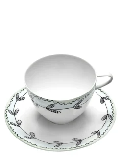 Set di 2 tazze e piattini Blossom