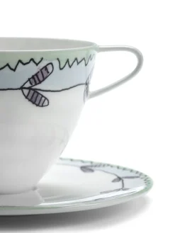 Set di 2 tazze e piattini Blossom