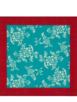 Set di 4 tovaglioli Queen Green Kandem
