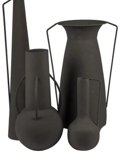 Set di 4 vasi Roman Black