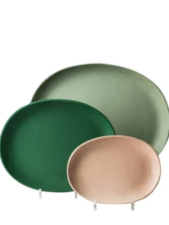 Set di 3 vassoi decorativi Greek
