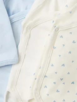 Set of 3 printed cotton bodysuits