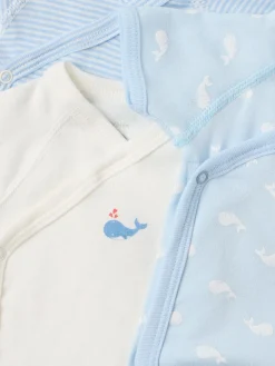 Set of 3 printed cotton bodysuits