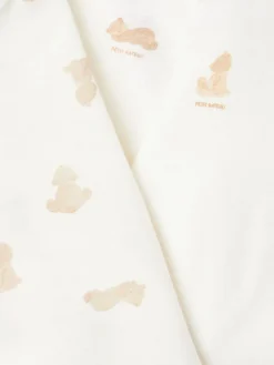 Set of 3 printed cotton bodysuits