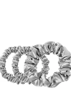 Set of 3 silk scrunchies