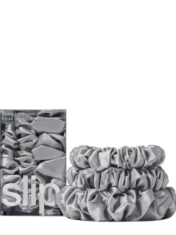 Set of 3 silk scrunchies