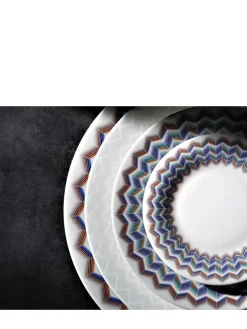 Set 6 piatti da dessert Zig Zag Jarris