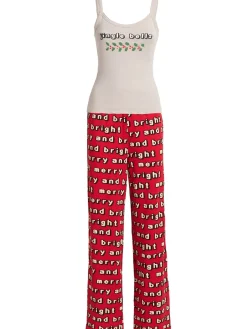 Set pigiama con tank top e pantaloni