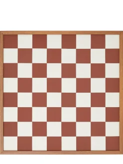 Set scacchi in legno e terracotta