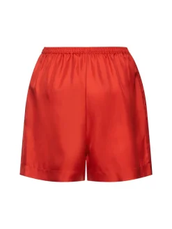 Shorts Arl in seta con girovita elasticizzato