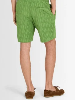 Shorts Augusto in spugna jacquard