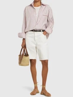 Shorts a vita media The Leisure in denim
