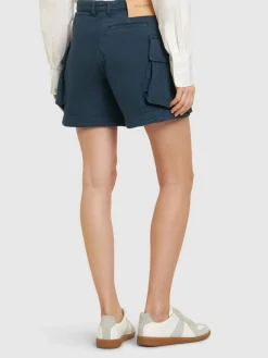 Shorts cargo vita alta