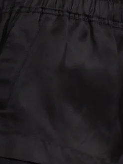Shorts Fog in twill di cupro