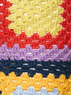 Shorts in cotone crochet