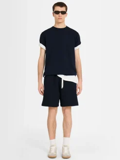 Shorts in felpa di cotone