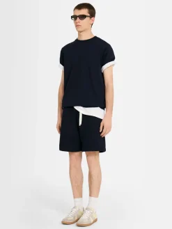 Shorts in felpa di cotone