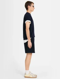 Shorts in felpa di cotone