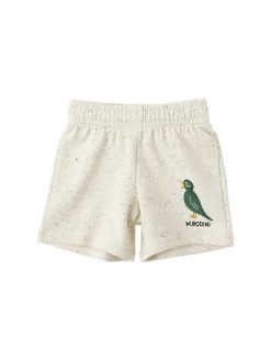 Shorts in felpa di cotone con stampa