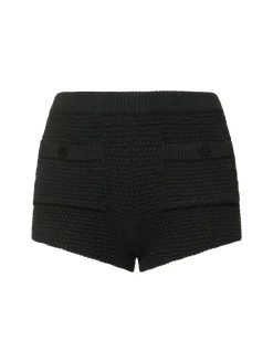 Shorts in maglia di misto cotone
