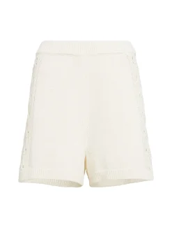 Shorts in maglia ricamata Andel