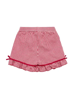 Shorts in viscosa a righe