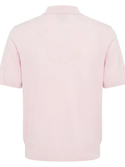 Short sleeve cotton polo shirt