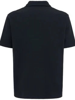 Short sleeve cotton polo shirt
