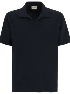 Short sleeve cotton polo shirt