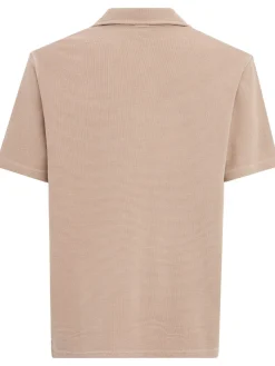 Short sleeve cotton polo shirt