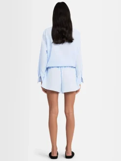 Shorts Nina in twill di cotone