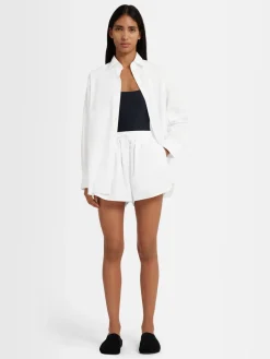 Shorts Nina in twill di cotone