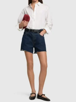 Shorts 90s Low Slung in denim
