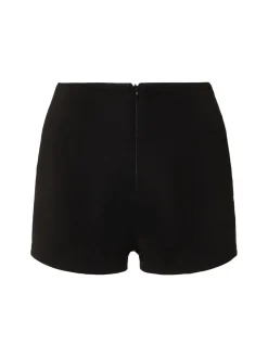 Shorts vita alta in jersey