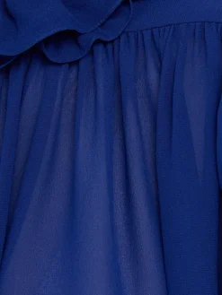 Silk blend georgette shirt
