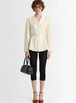 Silk blend shirt