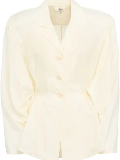 Silk blend shirt