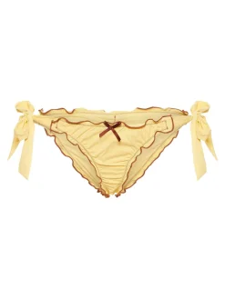 Slip bikini Coldy con ruches