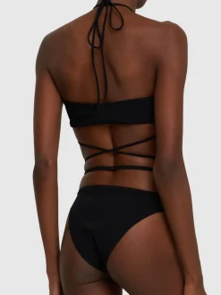Slip bikini in jersey / decorazioni