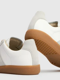 Sneakers basse Replica in pelle e camoscio