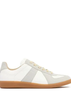 Sneakers basse Replica in pelle e camoscio