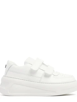 Sneakers basse Steffey in pelle 40mm