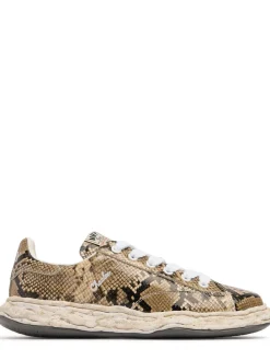 Sneakers CHARLES con stampa pitone