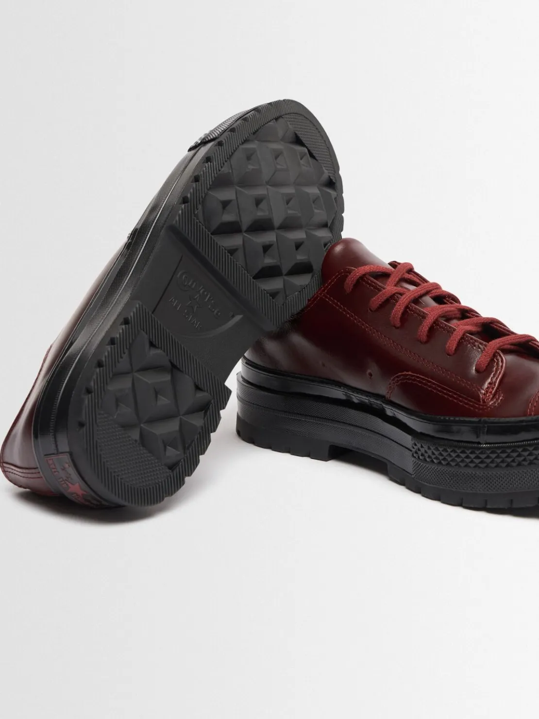 Sneakers Chuck 70 National in pelle 30mm