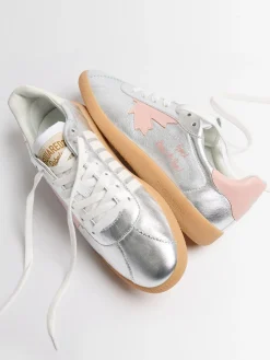Sneakers Dsquared2 Rebel effetto metallizzato
